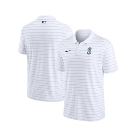 Nike Mens White Seattle Mariners Authentic Collection Victory Striped Performance Polo Shirt 17885059