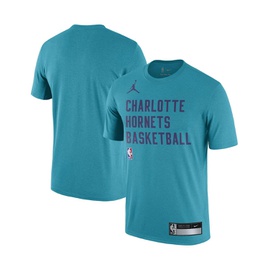 Jordan Mens Teal Charlotte Hornets 2023/24 Sideline Legend Performance Practice T-shirt 17884964