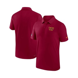 Nike Mens Burgundy Washington Commanders Sideline Coaches Dri-FIT Polo Shirt 17924838