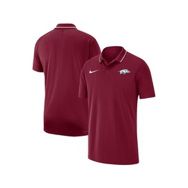 Nike Mens Cardinal Arkansas Razorbacks 2023 Coaches Performance Polo Shirt 17953084