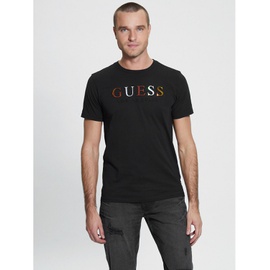 GUESS Mens Embossed Logo Short Sleeves T-shirt 15552501