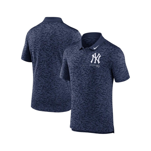 나이키 Nike Mens Navy New York Yankees Next Level Polo Shirt 16226993