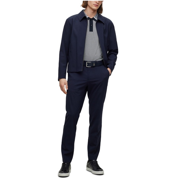 휴고보스 휴고 Hugo Boss Mens Regular-Fit Two-Tone Polo Shirt 15661843