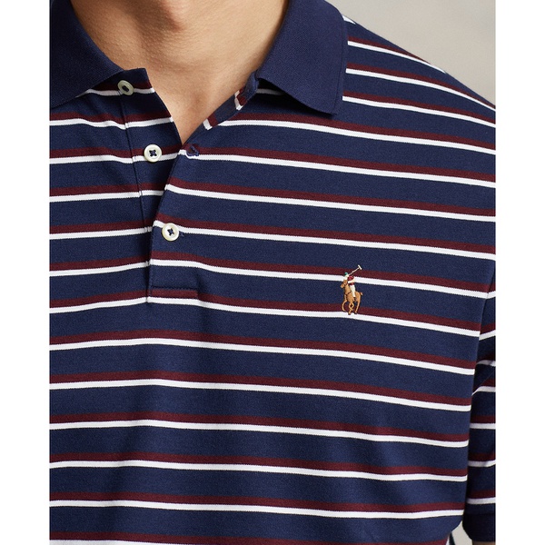 폴로랄프로렌 폴로 랄프 로렌 Polo Ralph Lauren Mens Custom Slim Fit Striped Soft Cotton Polo Shirt 15891123