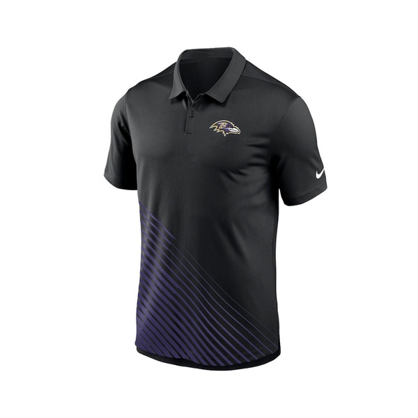 나이키 Nike Mens Black Baltimore Ravens Vapor Performance Polo Shirt 16615131