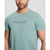 GUESS Mens Embroidered Logo Short Sleeve T-shirt 16617831