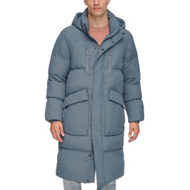 DKNY Mens Quilted Hooded Duffle Parka 16218242