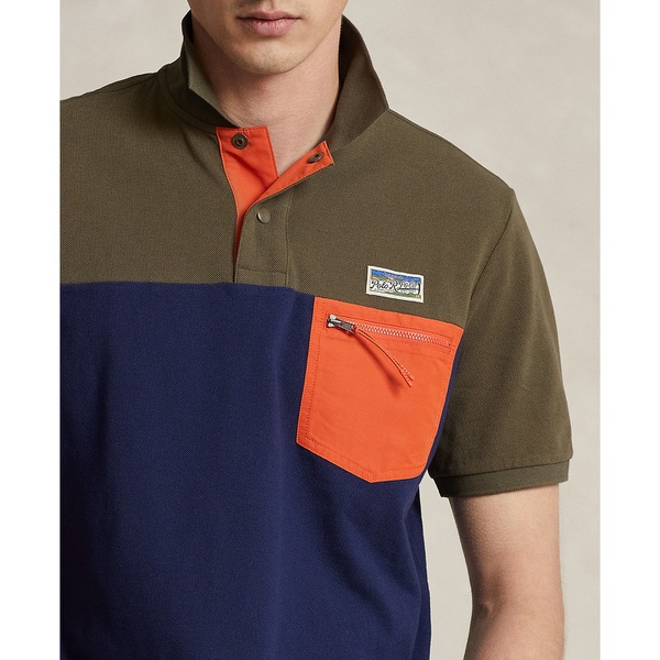 폴로랄프로렌 폴로 랄프 로렌 Polo Ralph Lauren Mens Classic-Fit Mesh Utility Polo Shirt 15890412