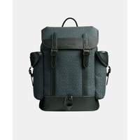 COACH Leather Hitch Backpack in Micro Signature Jacquard 16570154