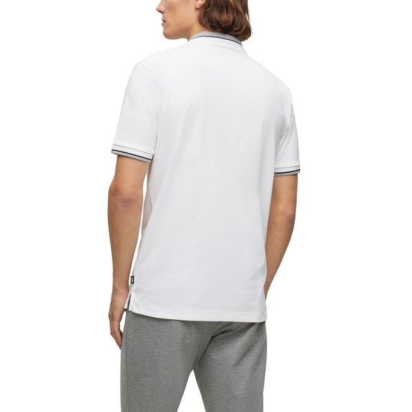 휴고보스 휴고 Hugo Boss Mens Contrast Tipping Polo Shirt 16559371