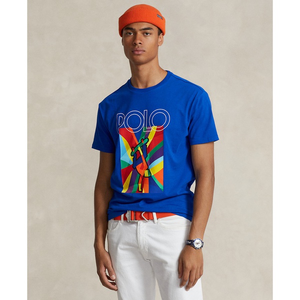 폴로랄프로렌 폴로 랄프 로렌 Polo Ralph Lauren Mens Classic-Fit Logo Jersey T-Shirt 16383357