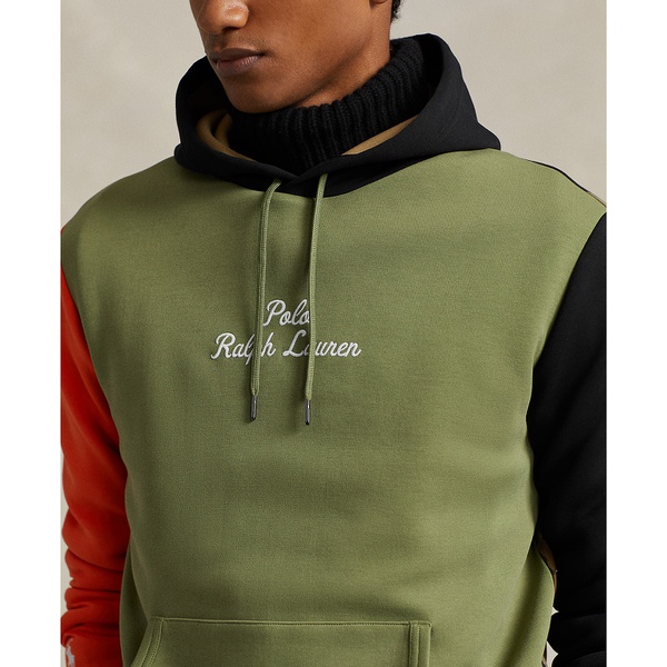 폴로랄프로렌 폴로 랄프 로렌 Polo Ralph Lauren Mens Color-Blocked Logo Double-Knit Hoodie 16833526
