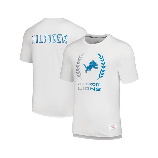 타미힐피거 Tommy Hilfiger Mens White D에트로 ETROIT Lions Miles T-shirt 17886661