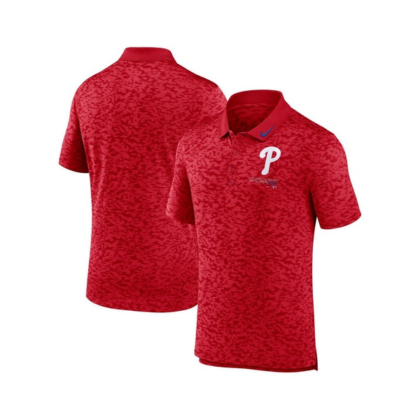 나이키 Nike Mens Red Philadelphia Phillies Next Level Polo Shirt 16219687