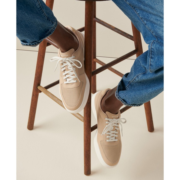 콜한 Cole Haan Mens Grand Crosscourt Modern Perforated Sneaker 15956380