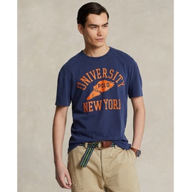 폴로 랄프 로렌 Polo Ralph Lauren Mens Classic-Fit Cotton Graphic Jersey T-Shirt 15890841
