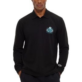 휴고 Hugo Boss Mens Boss x NFL Long-Sleeved Polo Shirt 16559680