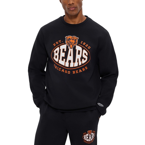 휴고보스 휴고 Hugo Boss Mens Boss x Chicago Bears NFL Sweatshirt 16559747