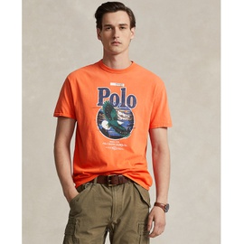 폴로 랄프 로렌 Polo Ralph Lauren Mens Classic-Fit Jersey Graphic T-Shirt 15890235