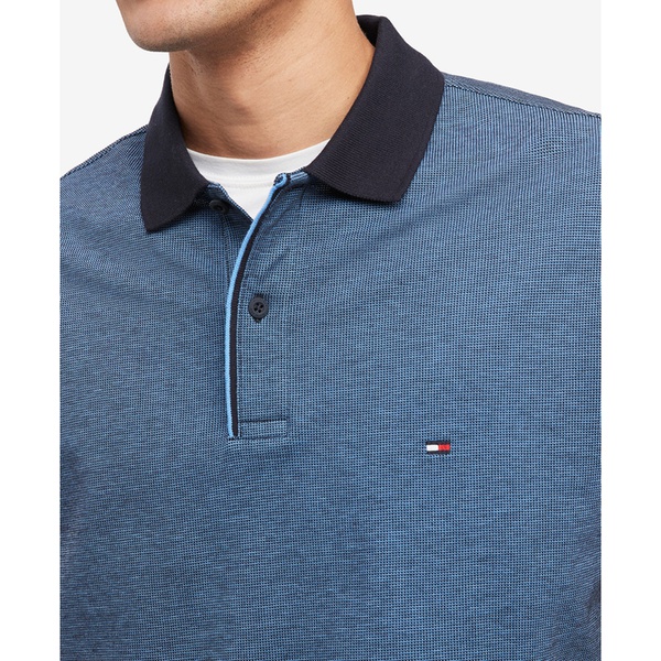 타미힐피거 Tommy Hilfiger Mens WCC Regular-Fit Tipped Polo Shirt 16979781