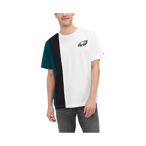 타미힐피거 Tommy Hilfiger Mens White Philadelphia Eagles Zack T-shirt 17245677