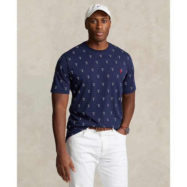 폴로랄프로렌 폴로 랄프 로렌 Polo Ralph Lauren Mens Big & Tall Logo-Anchor Jersey T-Shirt 16424803