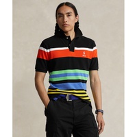 폴로 랄프 로렌 Polo Ralph Lauren Mens Classic-Fit Striped Mesh Polo Shirt 16383390