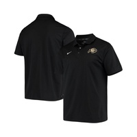 Nike Mens Black Colorado Buffaloes Primary Logo Varsity Performance Polo Shirt 17705397