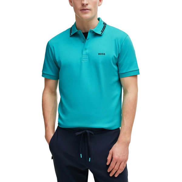 휴고보스 휴고 Hugo Boss Mens Slim-Fit Polo Shirt 17230484