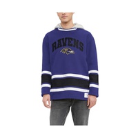 Tommy Hilfiger Mens Purple Baltimore Ravens Ivan Fashion Pullover Hoodie 17900219