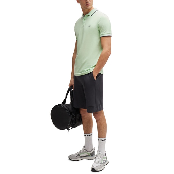 휴고보스 휴고 Hugo Boss Mens Branded Slim-Fit Polo Shirt 17625740