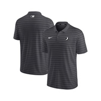 Nike Mens Charcoal Chicago White Sox Authentic Collection City Connect Striped Performance Polo Shirt 14396931