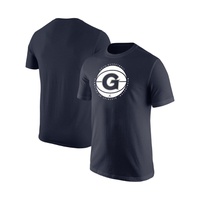 Jordan Mens Navy Georgetown Hoyas Basketball Logo T-shirt 16074253