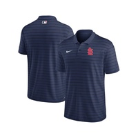 Nike Mens Navy St. Louis Cardinals Authentic Collection Victory Striped Performance Polo Shirt 16226733