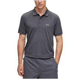 휴고 Hugo Boss Mens Reflective Pattern Slim-Fit Polo Shirt 15661818