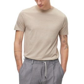 휴고 Hugo Boss Mens Fine-Stripe Slim-Fit T-shirt 16547494