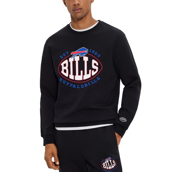 휴고보스 휴고 Hugo Boss Mens Boss x Buffalo Bills NFL Sweatshirt 16559746