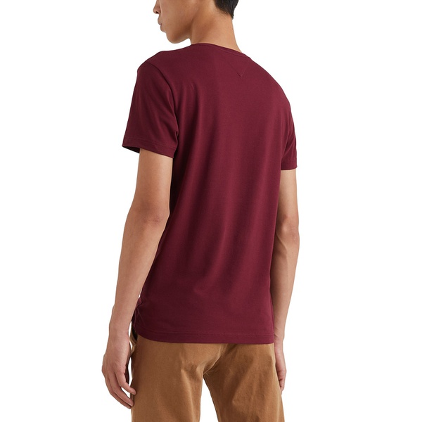 타미힐피거 Tommy Hilfiger Mens Stretch Cotton Slim-Fit T-Shirt 14607360