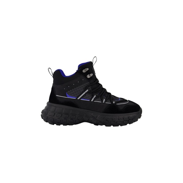DKNY DKNY Mens Mixed Media Hi Top Lightweight Sole Trekking Sneakers 17063918