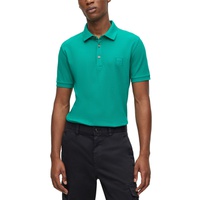휴고 Hugo Boss Mens Logo Patch Slim-Fit Polo Shirt 16559305