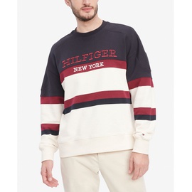 Tommy Hilfiger Mens Monotype Colorblock Sweatshirt 17060330