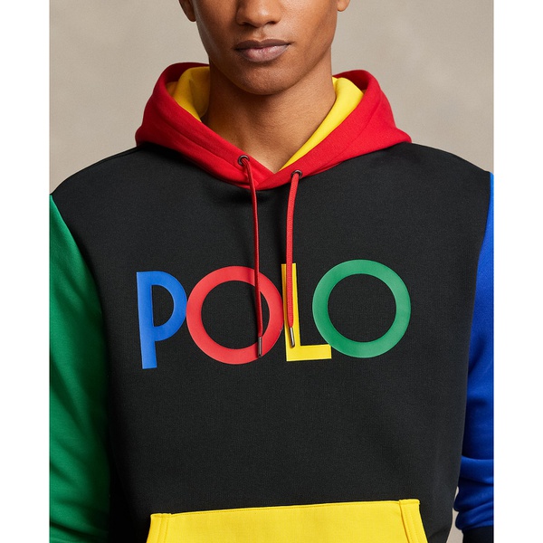폴로랄프로렌 폴로 랄프 로렌 Polo Ralph Lauren Mens Logo Color-Blocked Double-Knit Hoodie 16360863