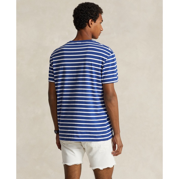 폴로랄프로렌 폴로 랄프 로렌 Polo Ralph Lauren Mens Classic-Fit Striped Jersey T-Shirt 16833230