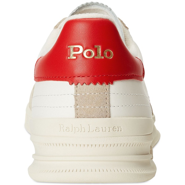 폴로랄프로렌 폴로 랄프 로렌 Polo Ralph Lauren Mens Heritage Aera Leather & Suede Sneaker 16696743
