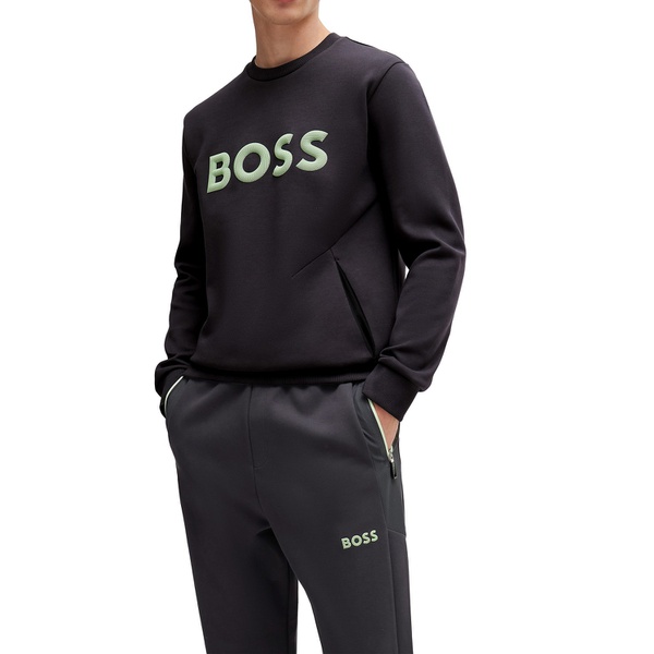 휴고보스 휴고 Hugo Boss Mens 3D-모우 MOULDED Logo Sweatshirt 17625767