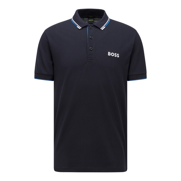 휴고보스 휴고 Hugo Boss Boss by Mens Cotton-Blend Polo Shirt 14039487