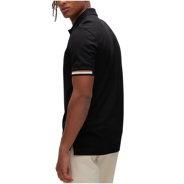 휴고보스 휴고 Hugo Boss Boss Mens Rubberized Logo Slim-Fit Polo Shirt 15662111