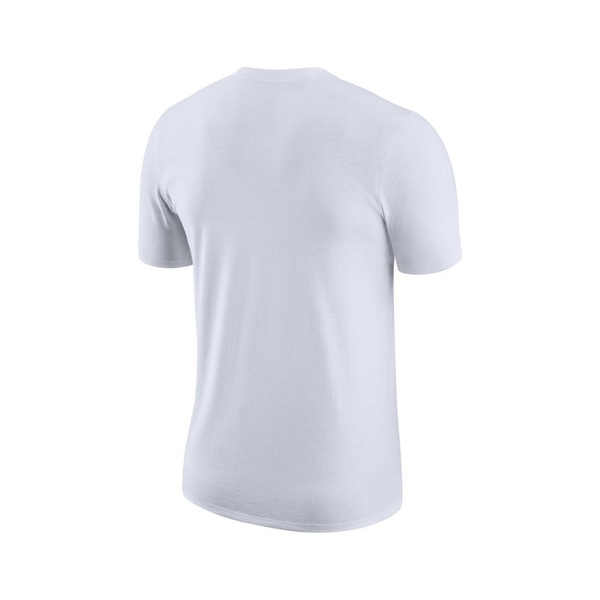  Jordan Mens White Charlotte Hornets Courtside Statement 에디트 Edition Max90 T-shirt 15836451