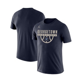 Jordan Mens Navy Georgetown Hoyas Basketball Drop Legend Performance T-shirt 15840738