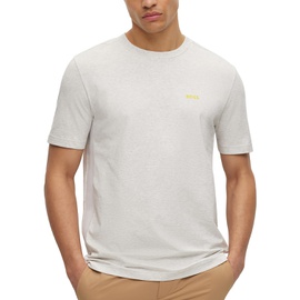 휴고 Hugo Boss Mens Regular-Fit Striped Tape T-shirt 15661812